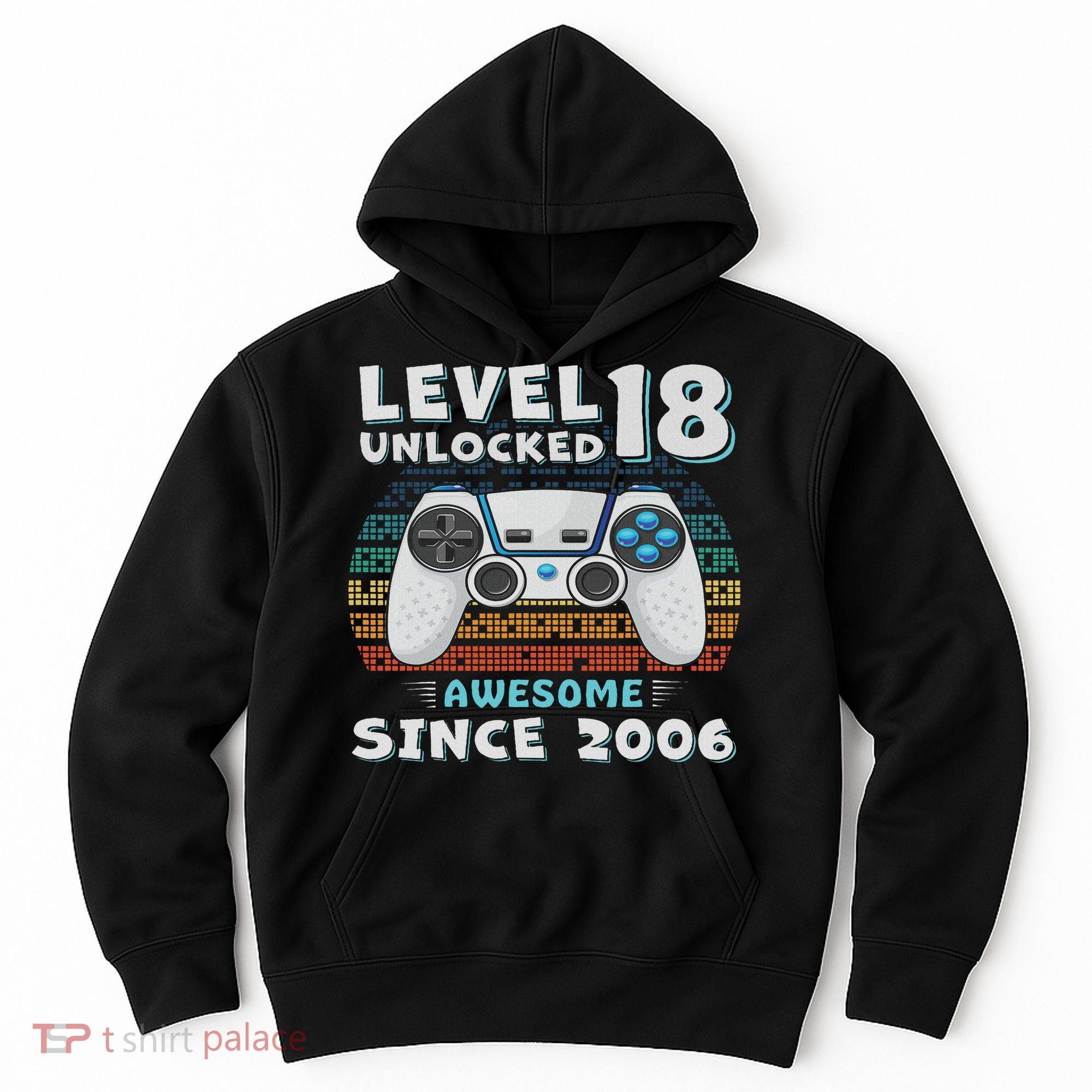 18th Birthday Decoration 18yr 18 Year Old Birthday Hoodie