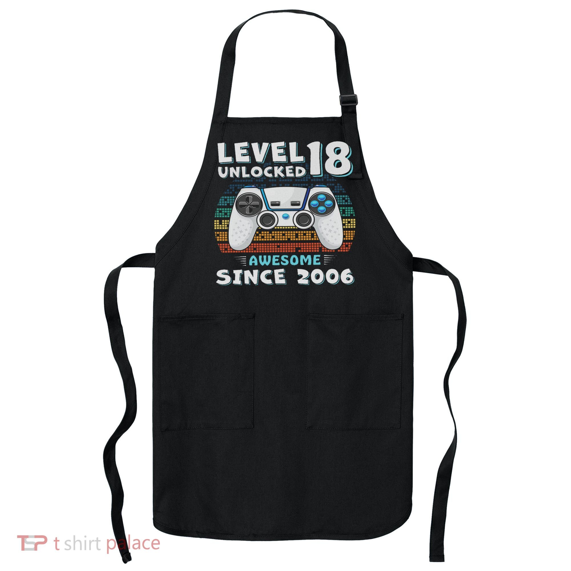 18th Birthday Decoration 18yr 18 Year Old Birthday Apron