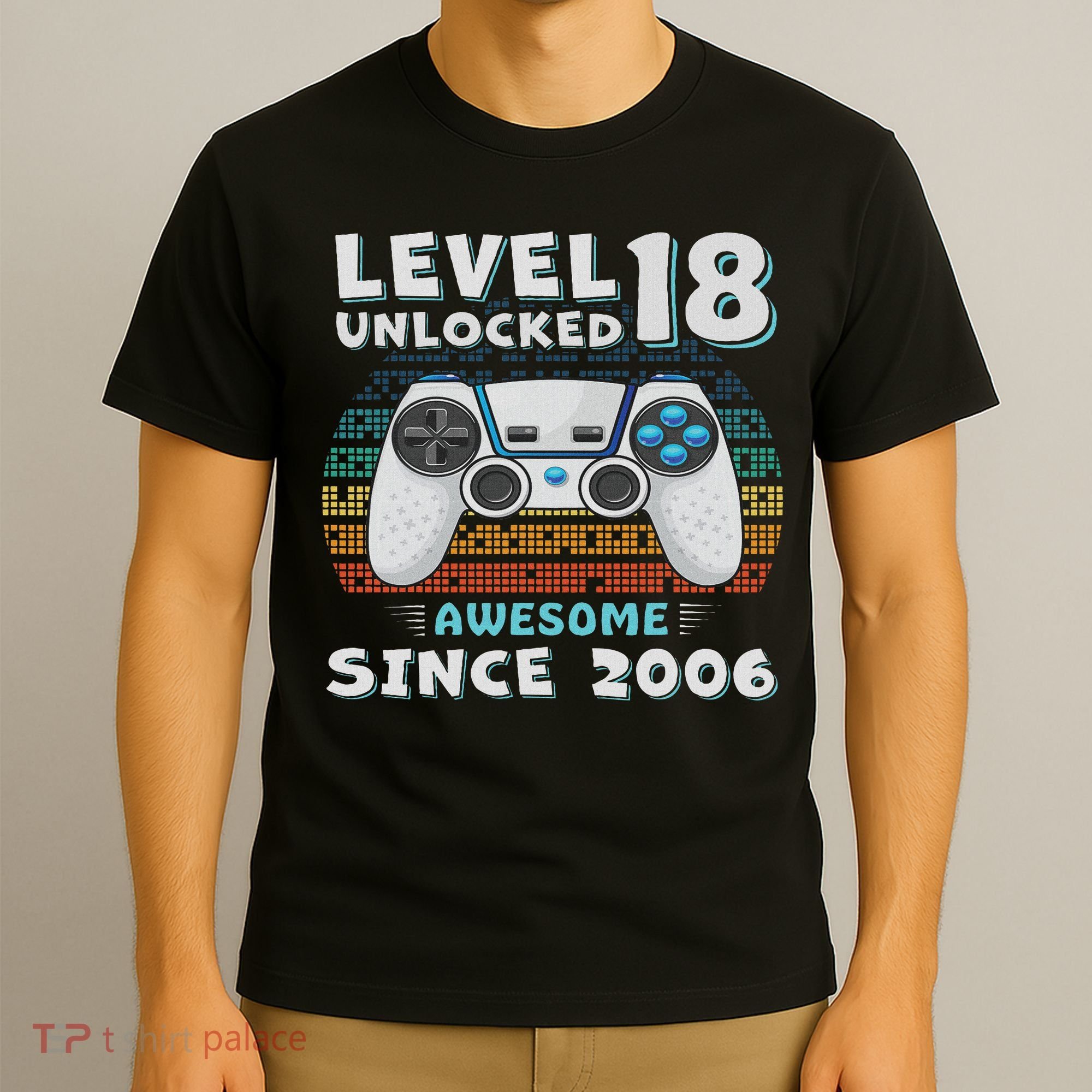 18th Birthday Decoration 18yr 18 Year Old Birthday T-Shirt