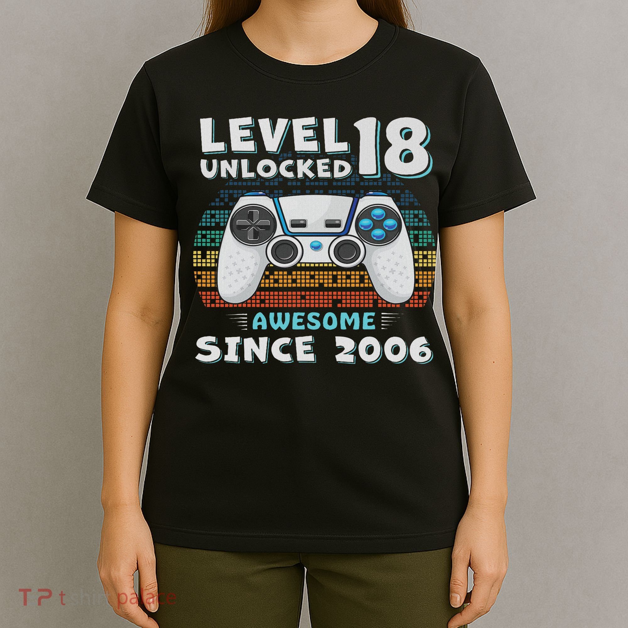 18th Birthday Decoration 18yr 18 Year Old Birthday T-Shirt