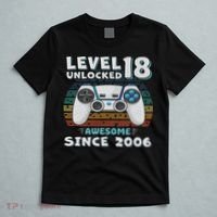 18th Birthday Decoration 18yr 18 Year Old Birthday T-Shirt thumb 5