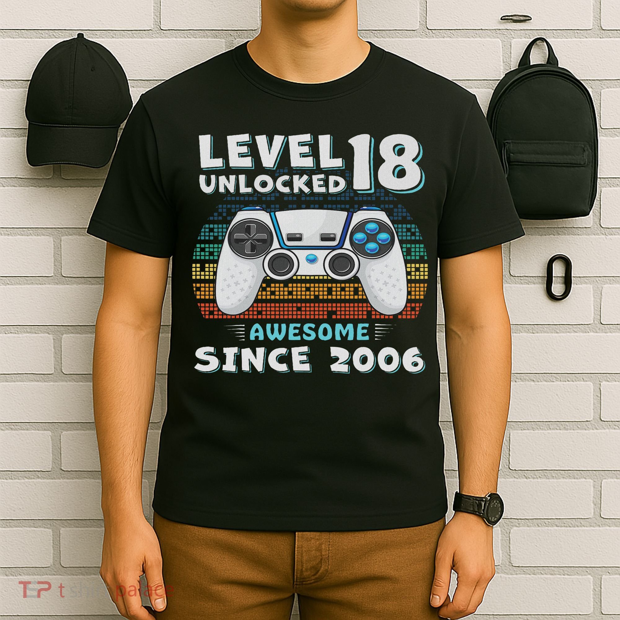 18th Birthday Decoration 18yr 18 Year Old Birthday T-Shirt