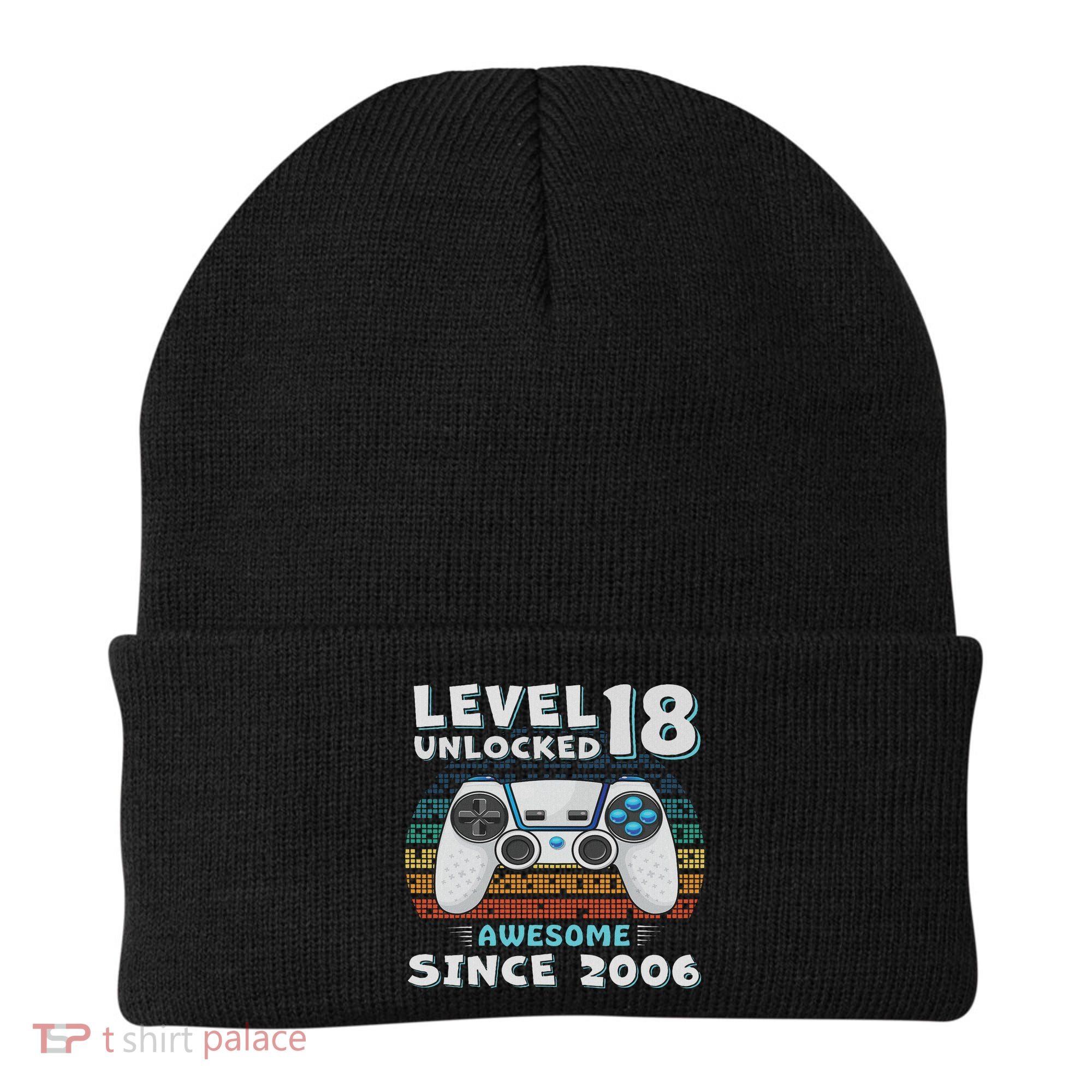 18th Birthday Decoration 18yr 18 Year Old Birthday Beanie