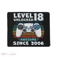 18th Birthday Decoration 18yr 18 Year Old Birthday Mousepad thumb 0