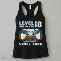 18th Birthday Decoration 18yr 18 Year Old Birthday Women's Tank Top thumb 3