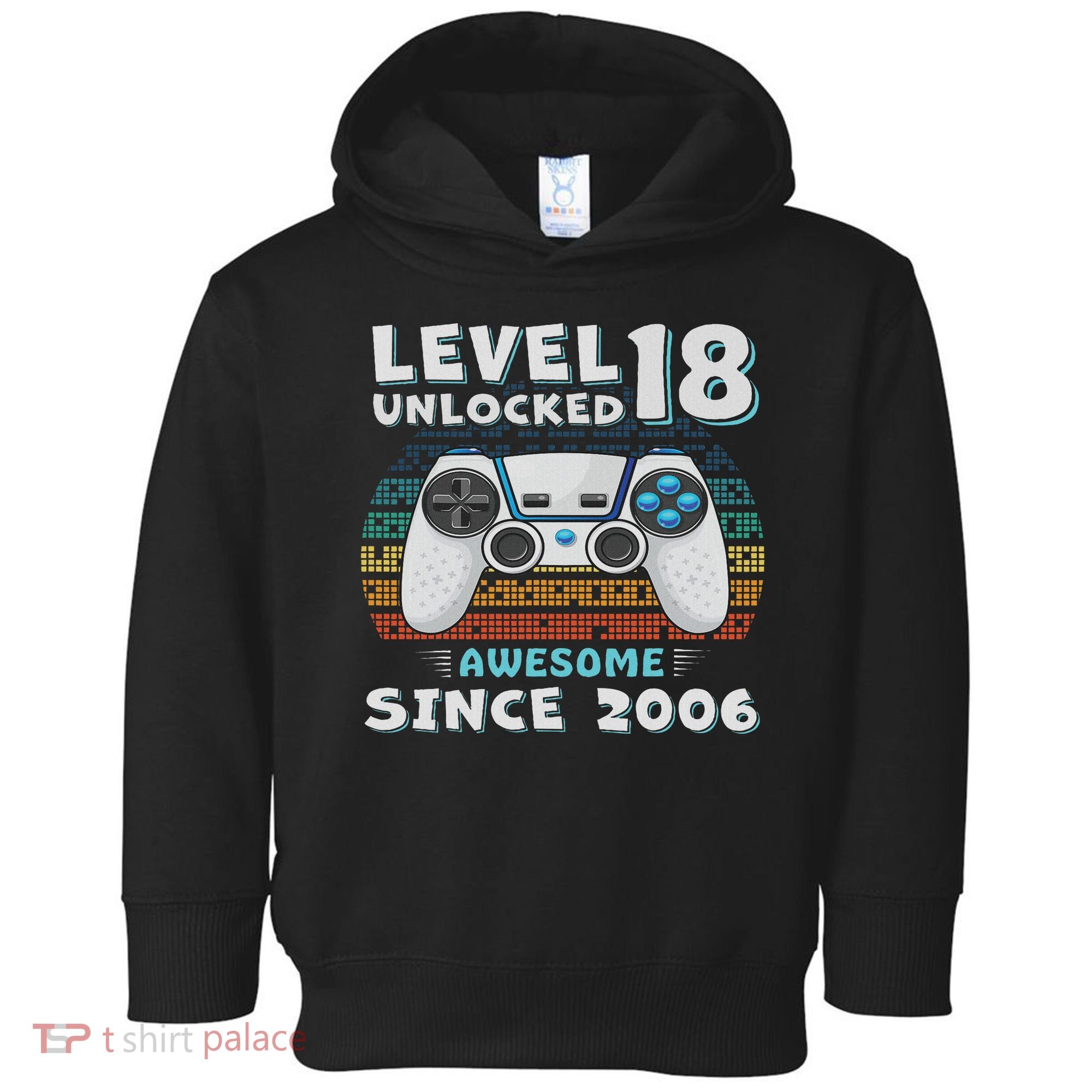 18th Birthday Decoration 18yr 18 Year Old Birthday Toddler Hoodie