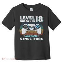 18th Birthday Decoration 18yr 18 Year Old Birthday Toddler T-Shirt thumb 0