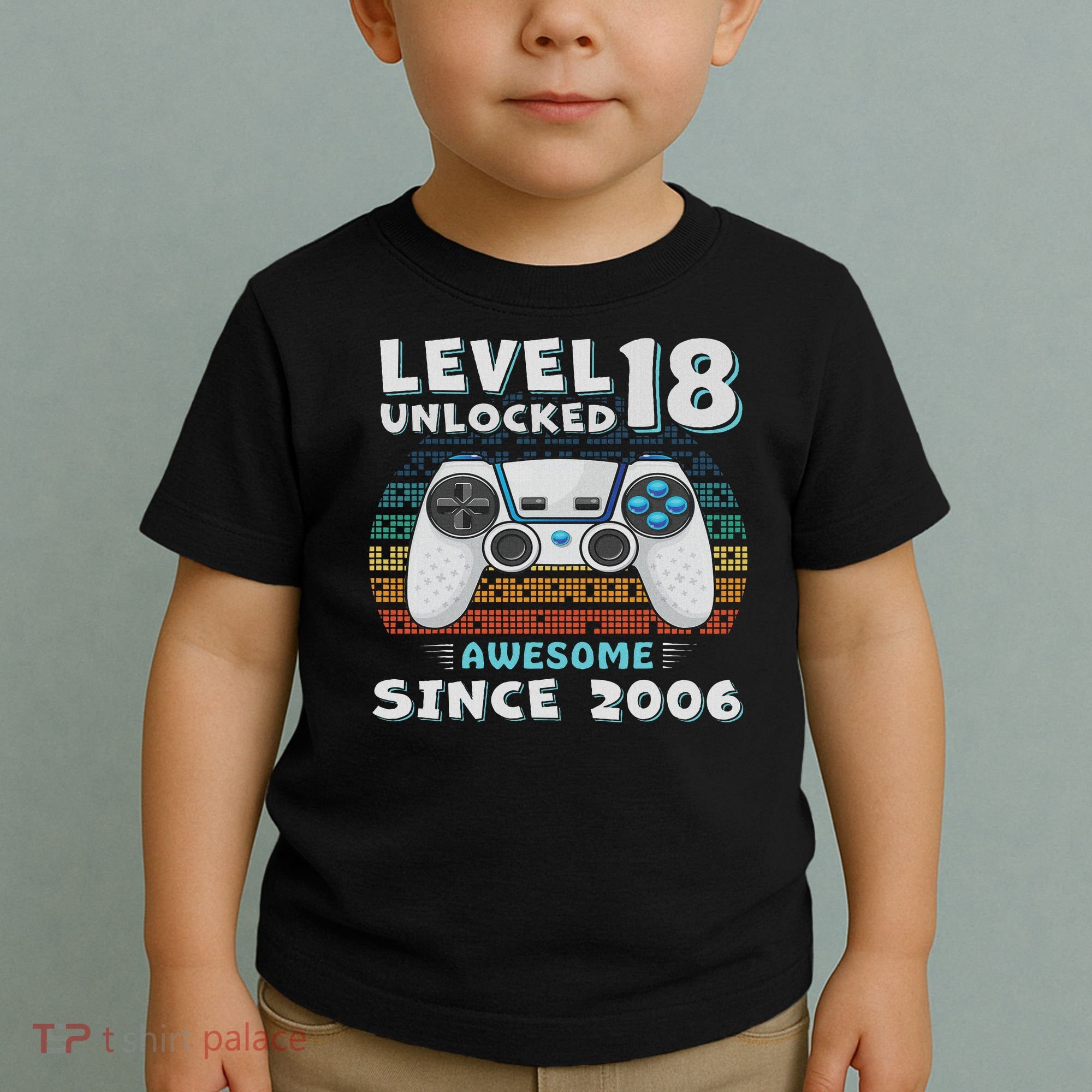 18th Birthday Decoration 18yr 18 Year Old Birthday Toddler T-Shirt