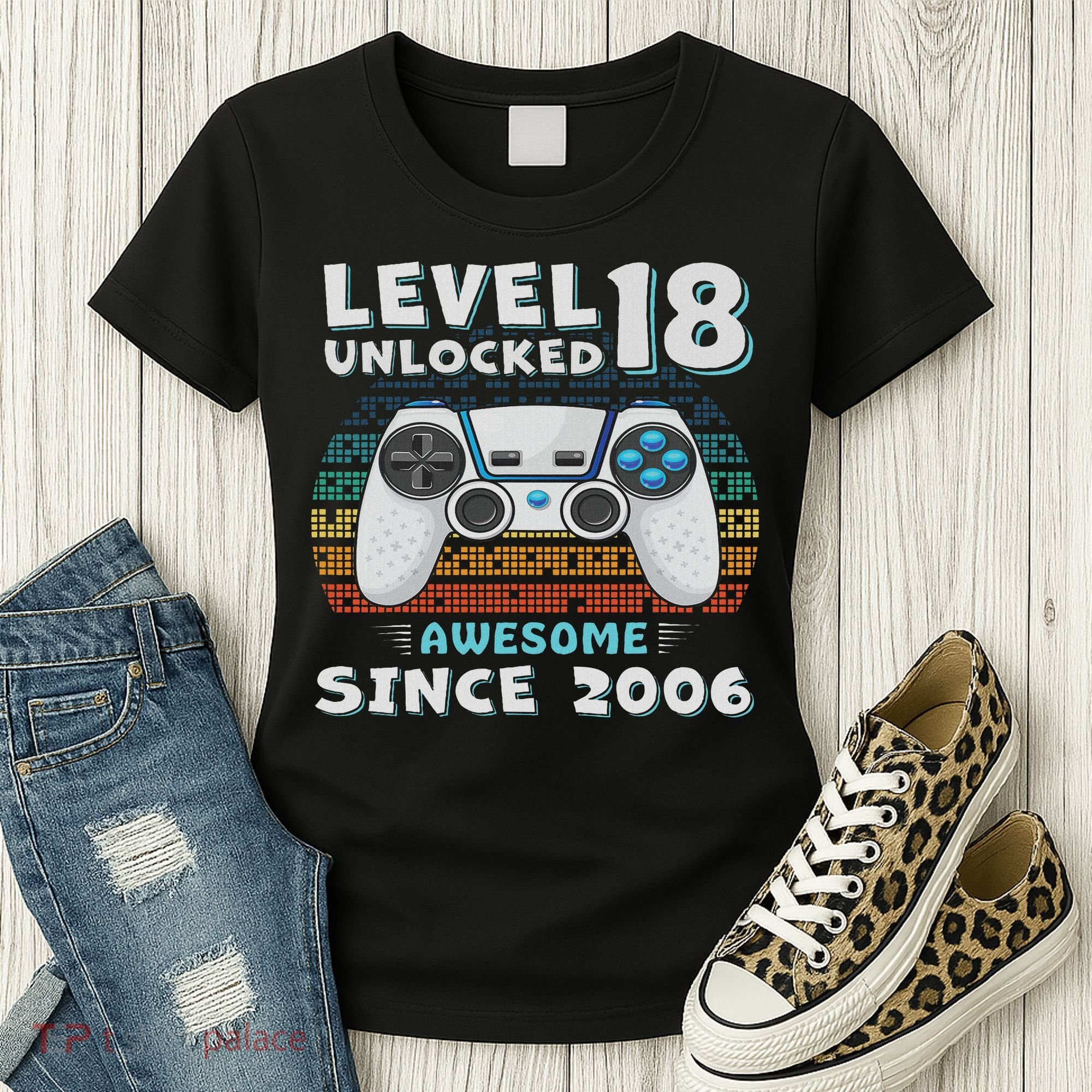 18th Birthday Decoration 18yr 18 Year Old Birthday Women's T-Shirt