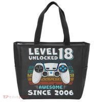 18th Birthday Decoration 18yr 18 Year Old Birthday Tote Bag thumb 0