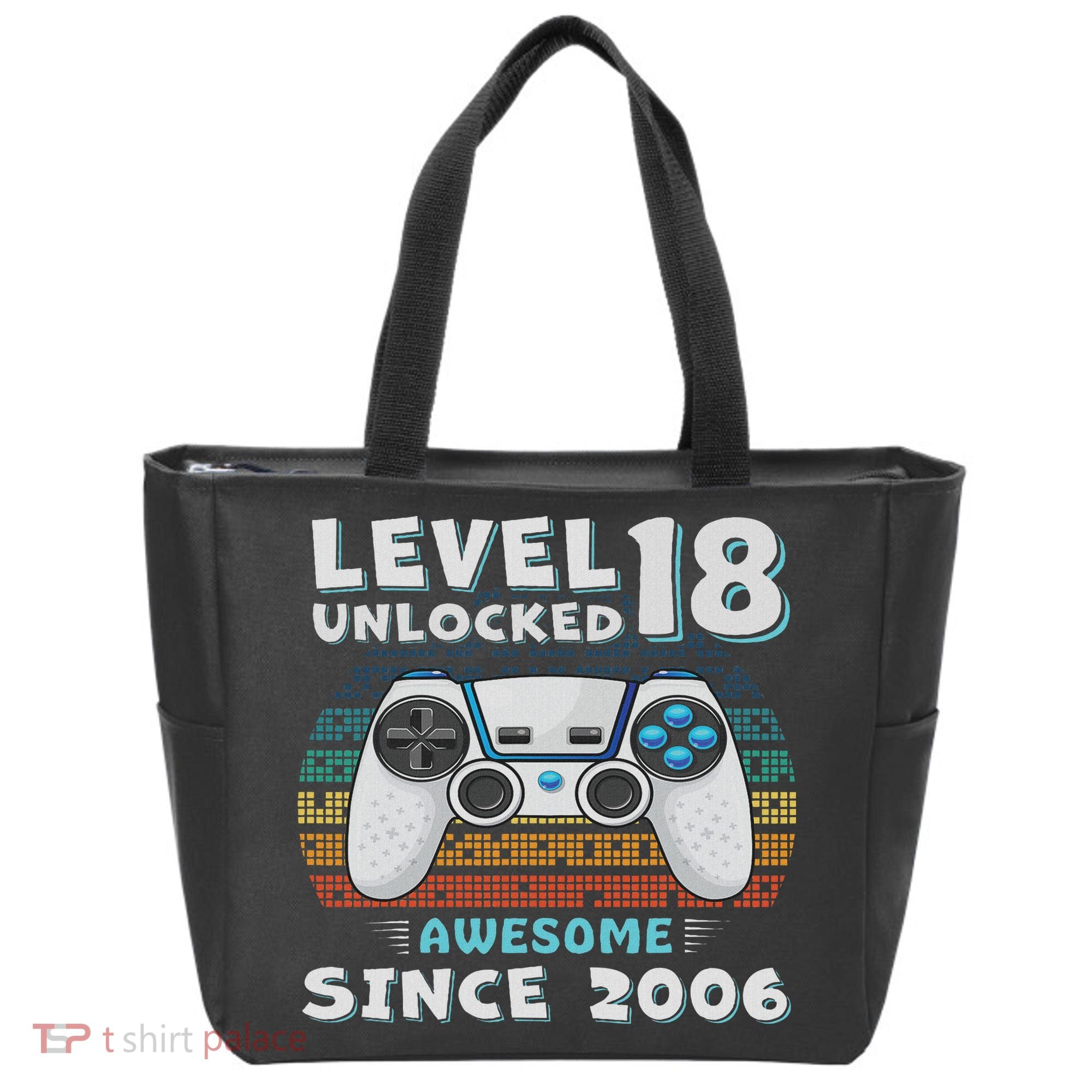 18th Birthday Decoration 18yr 18 Year Old Birthday Tote Bag