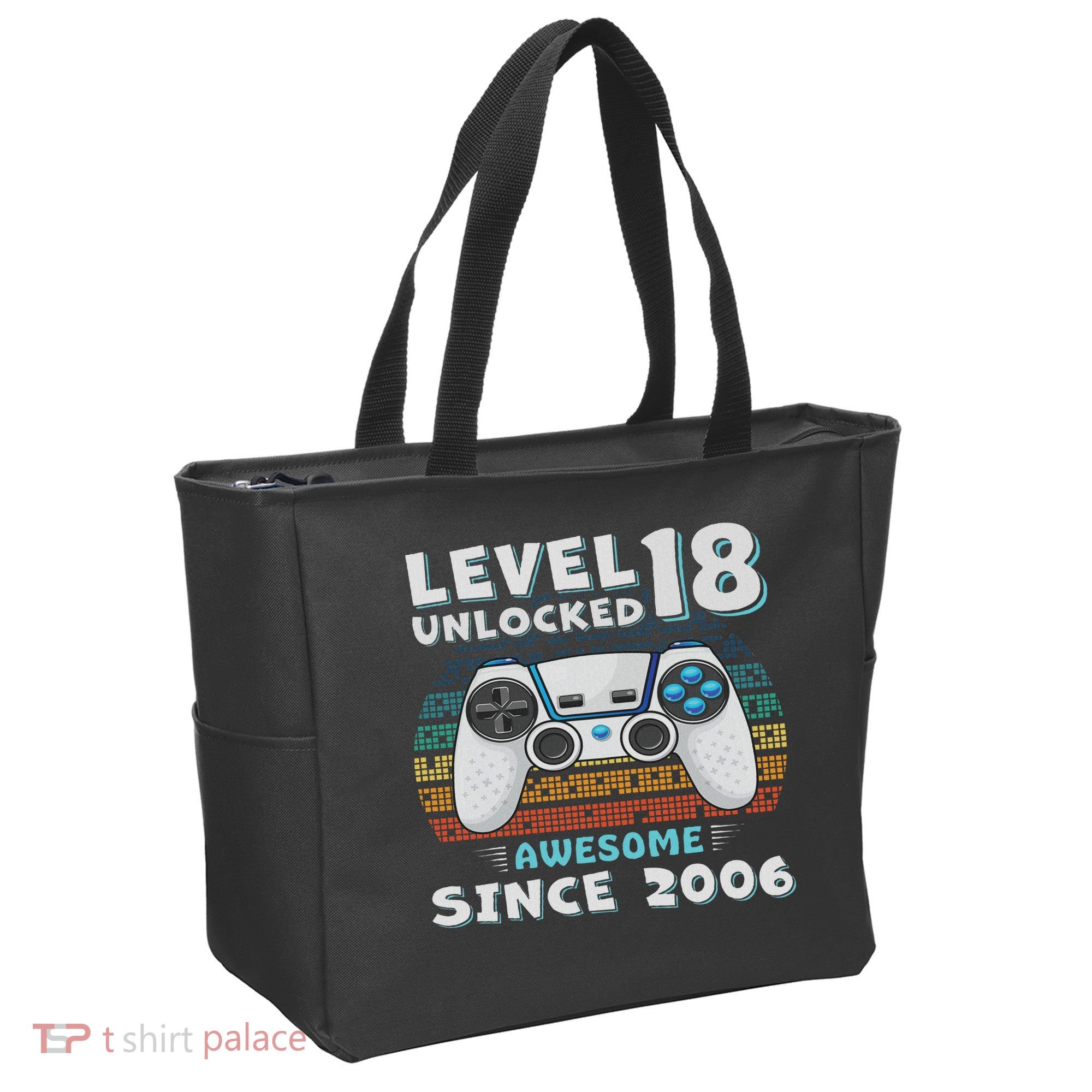 18th Birthday Decoration 18yr 18 Year Old Birthday Tote Bag