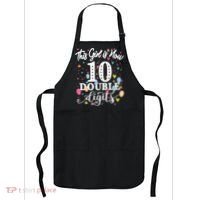 10th Birthday Funny Gift This Girl Is Now 10 Double Digits Gift Apron thumb 0