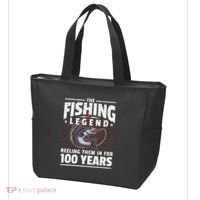 100th Birthday Fishing Legend 100 Years Angler Tote Bag thumb 3