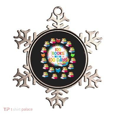 100 Books For 100 Days 100th Day Of School Gift Teacher Meaningful Gift Ornament