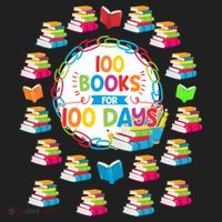 100 Books For 100 Days 100th Day Of School Gift Teacher Meaningful Gift Golf Towel thumb 3