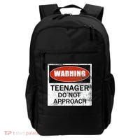 13th Birthday Fun Warning Official Teenager Do Not Approach Backpack thumb 0