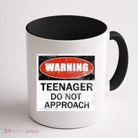 13th Birthday Fun Warning Official Teenager Do Not Approach Coffee Mug thumb 1