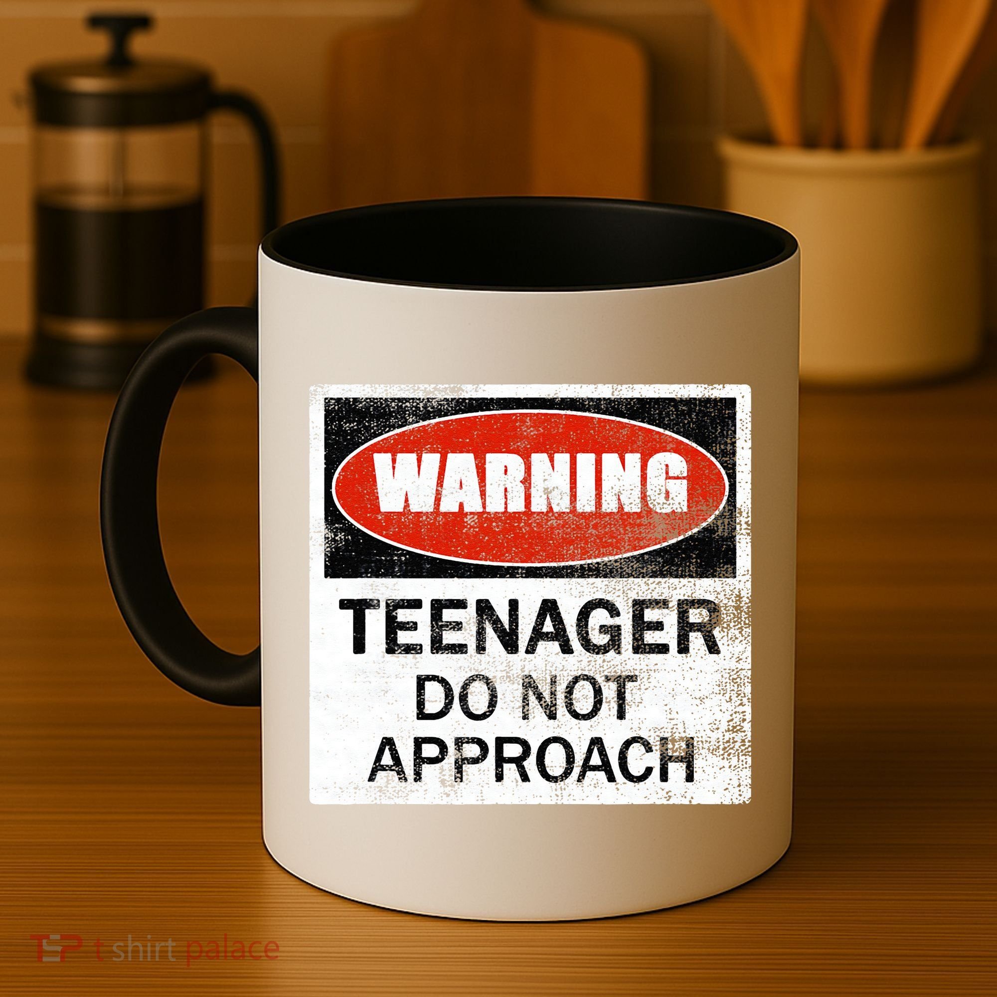 13th Birthday Fun Warning Official Teenager Do Not Approach Coffee Mug