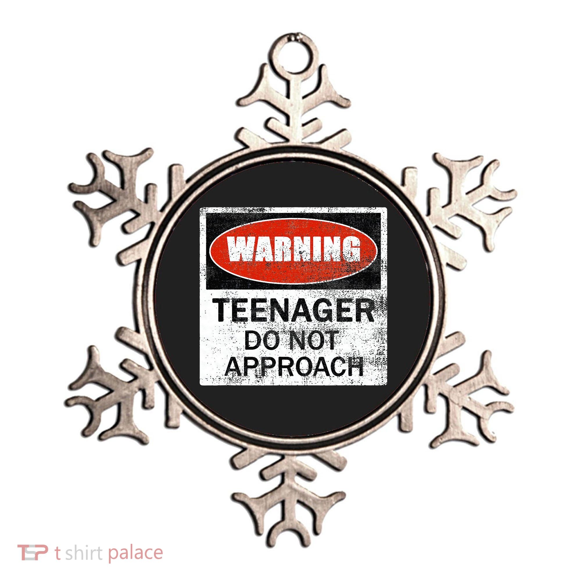 13th Birthday Fun Warning Official Teenager Do Not Approach Ornament