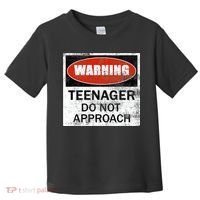 13th Birthday Fun Warning Official Teenager Do Not Approach Toddler T-Shirt thumb 0