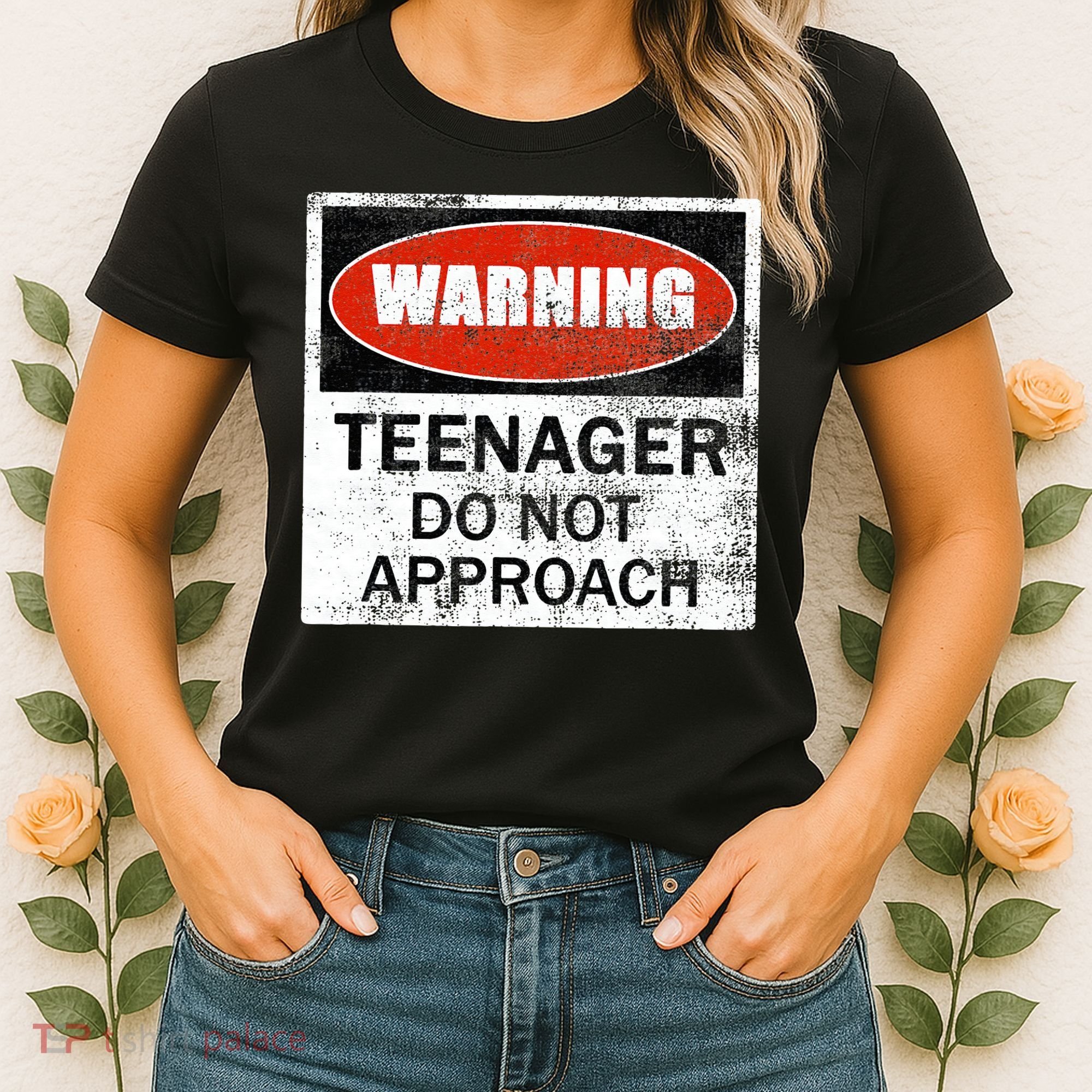 13th Birthday Fun Warning Official Teenager Do Not Approach Women's T-Shirt