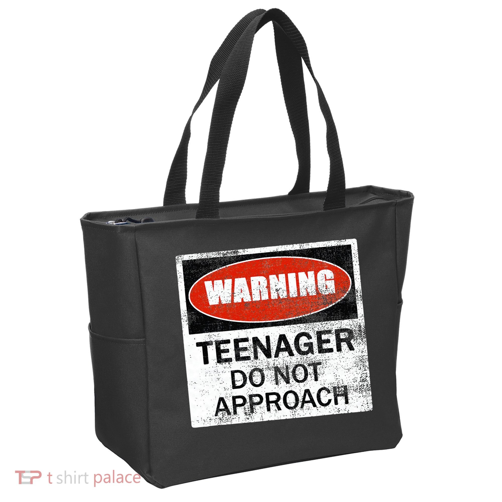 13th Birthday Fun Warning Official Teenager Do Not Approach Tote Bag