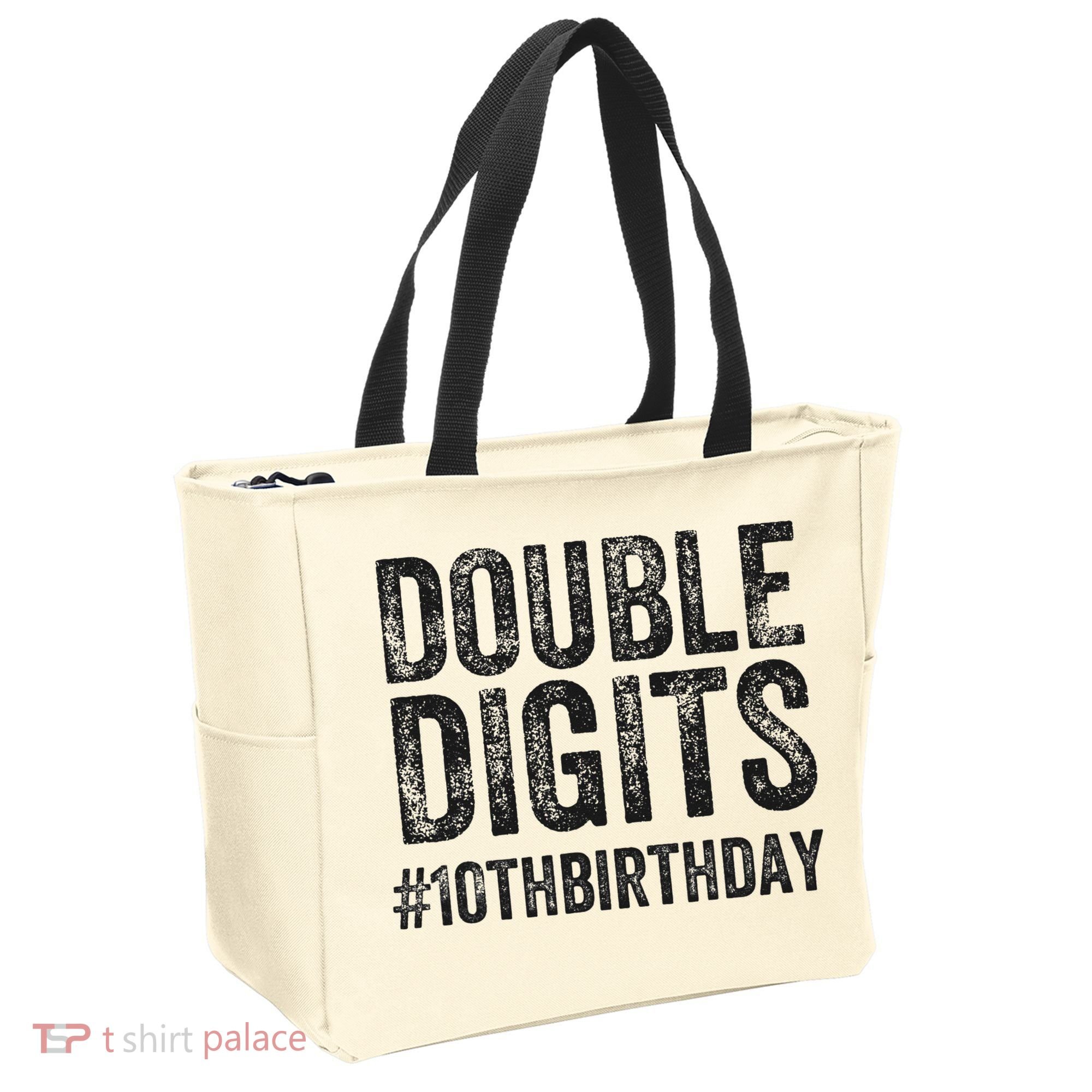 10th Birthday Gifts This  Is Now 10 Double Digits  Tote Bag