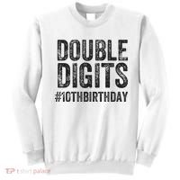 10th Birthday Gifts This  Is Now 10 Double Digits  Sweatshirt thumb 0
