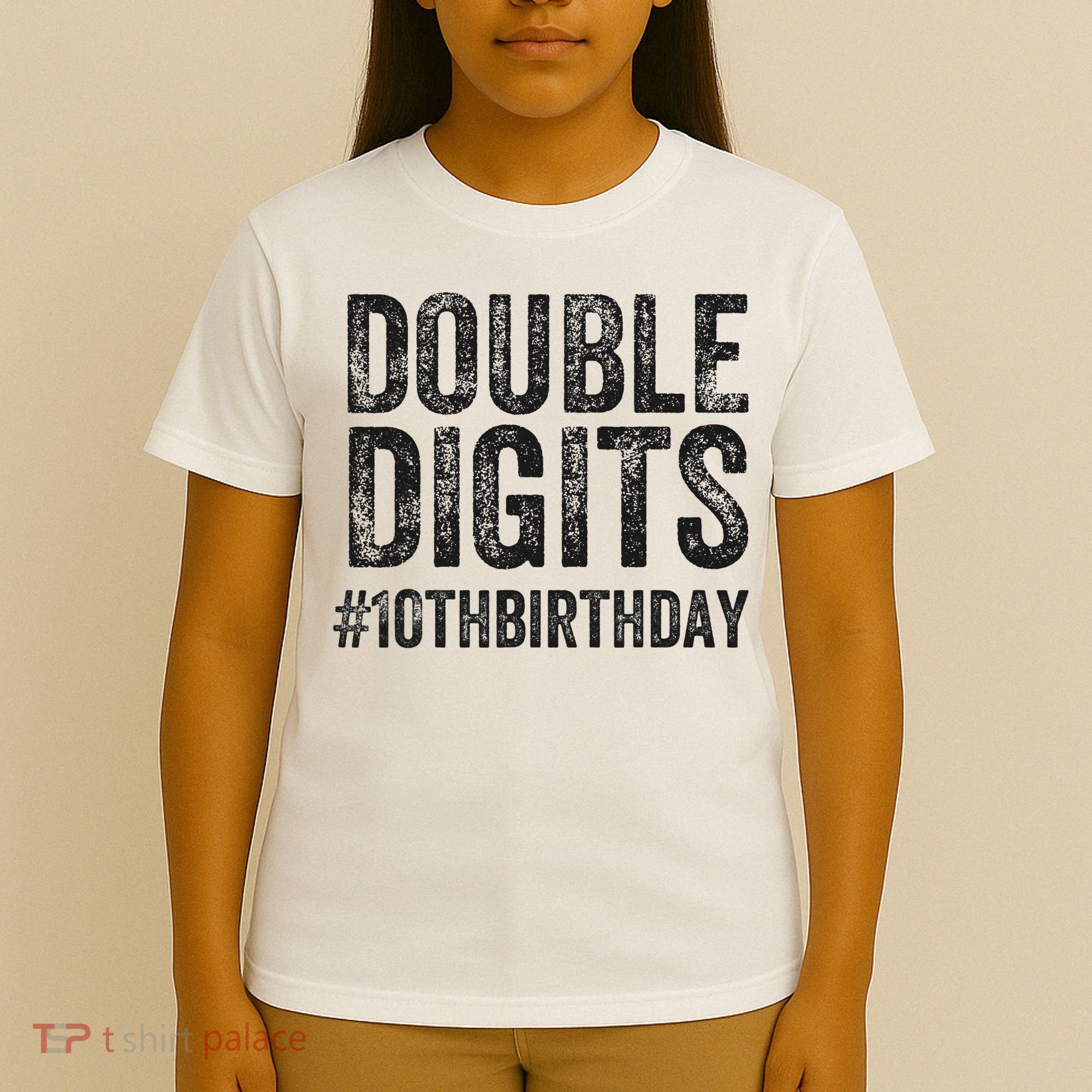 10th Birthday Gifts This  Is Now 10 Double Digits  T-Shirt