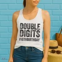 10th Birthday Gifts This  Is Now 10 Double Digits  Women's Tank Top thumb 2