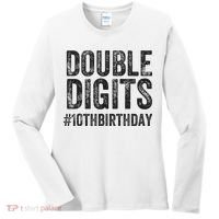 10th Birthday Gifts This  Is Now 10 Double Digits  Women's Long Sleeve Shirt thumb 0