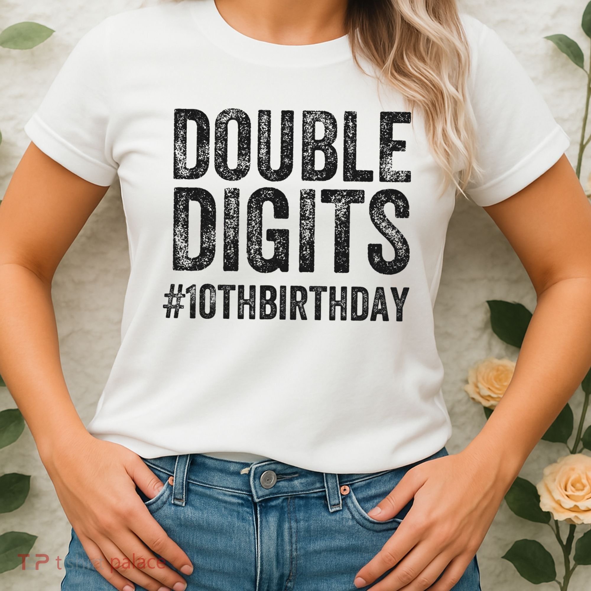 10th Birthday Gifts This  Is Now 10 Double Digits  Women's T-Shirt