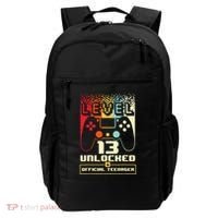 13th Birthday Gift Level 13 Unlocked Officialnager Backpack thumb 0