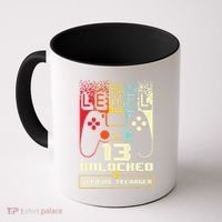 13th Birthday Gift Level 13 Unlocked Officialnager Coffee Mug thumb 0