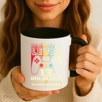 13th Birthday Gift Level 13 Unlocked Officialnager Coffee Mug thumb 3
