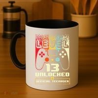 13th Birthday Gift Level 13 Unlocked Officialnager Coffee Mug thumb 4