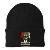 13th Birthday Gift Level 13 Unlocked Officialnager Beanie thumb 0