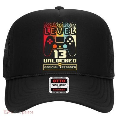 13th Birthday Gift Level 13 Unlocked Officialnager Hat