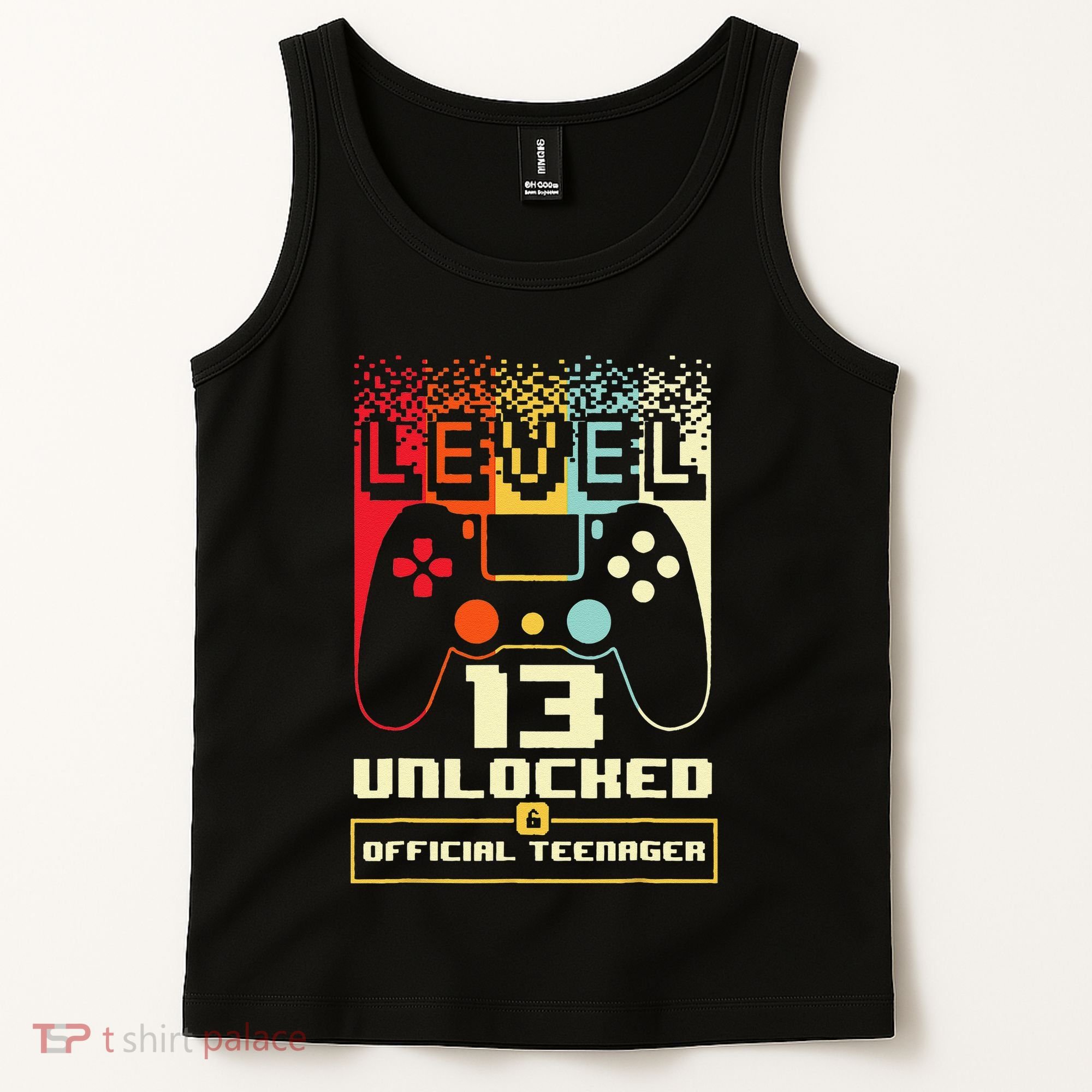 13th Birthday Gift Level 13 Unlocked Officialnager Tank Top