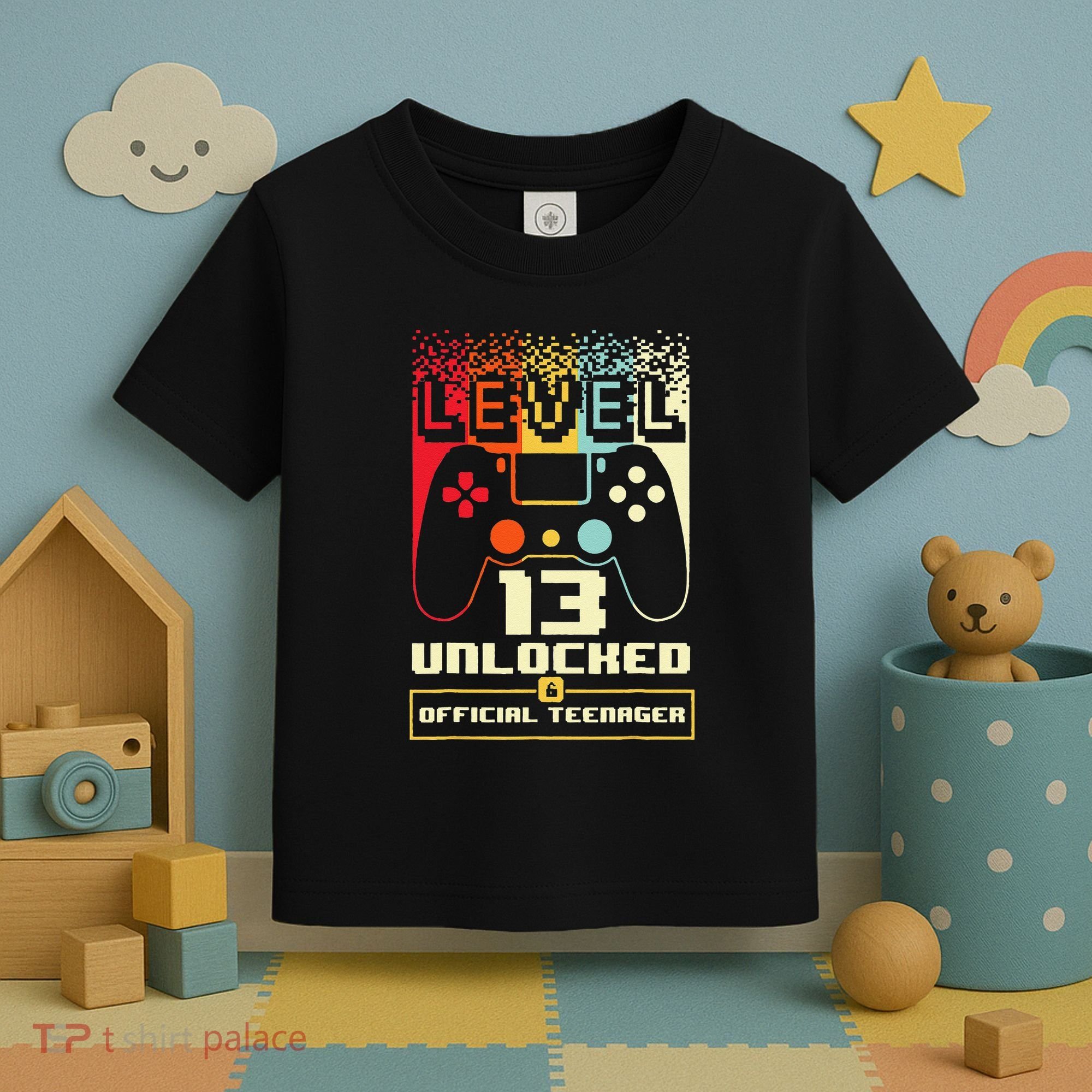 13th Birthday Gift Level 13 Unlocked Officialnager Toddler T-Shirt