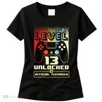 13th Birthday Gift Level 13 Unlocked Officialnager Women's T-Shirt thumb 0