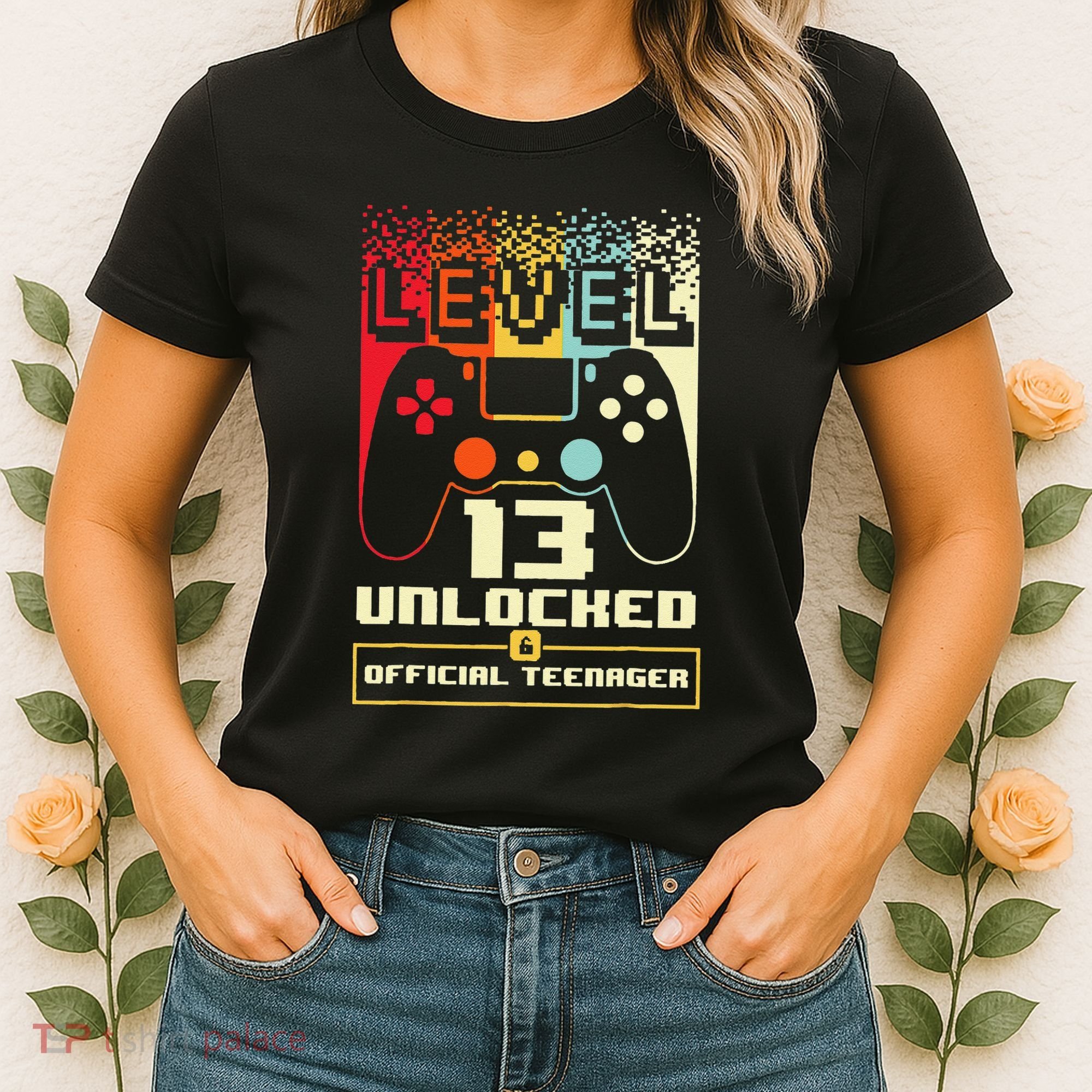 13th Birthday Gift Level 13 Unlocked Officialnager Women's T-Shirt