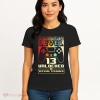 13th Birthday Gift Level 13 Unlocked Officialnager Women's T-Shirt thumb 4