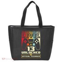 13th Birthday Gift Level 13 Unlocked Officialnager Tote Bag thumb 0
