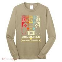 13th Birthday Gift Level 13 Unlocked Officialnager Long Sleeve Shirt thumb 0