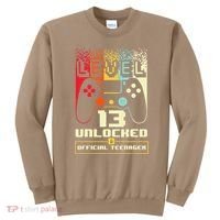 13th Birthday Gift Level 13 Unlocked Officialnager Sweatshirt thumb 0