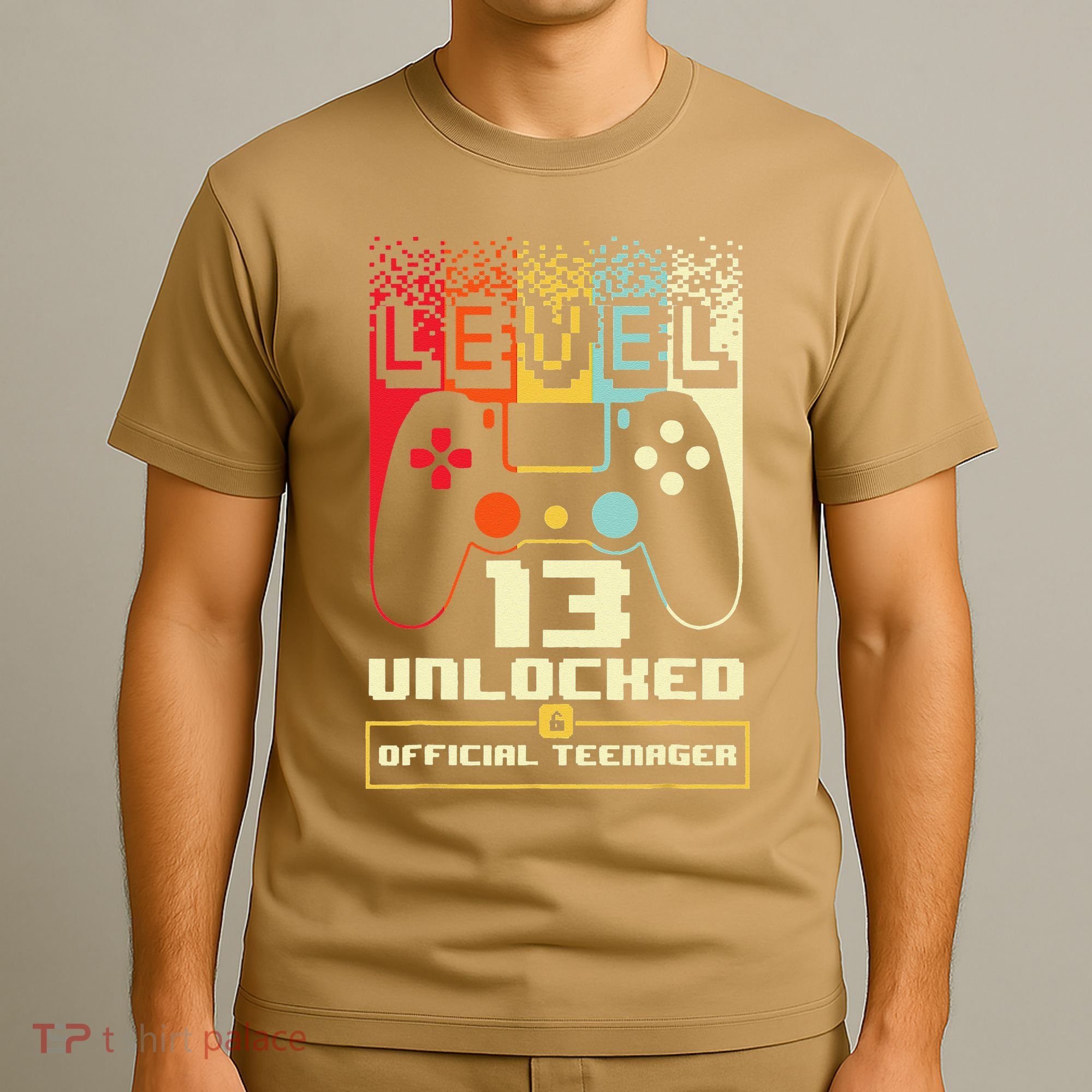 13th Birthday Gift Level 13 Unlocked Officialnager T-Shirt