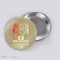 13th Birthday Gift Level 13 Unlocked Officialnager Button thumb 0