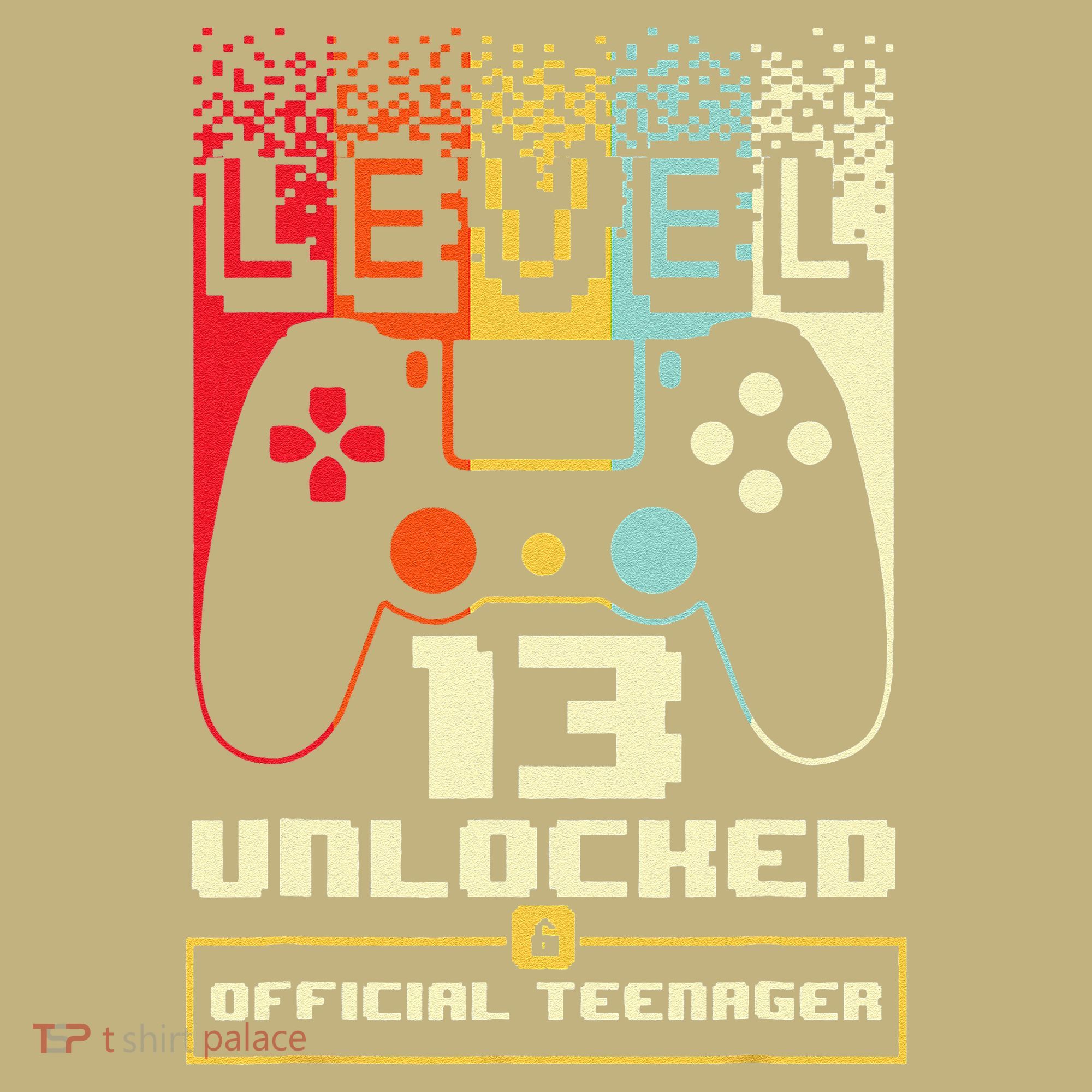 13th Birthday Gift Level 13 Unlocked Officialnager Mousepad